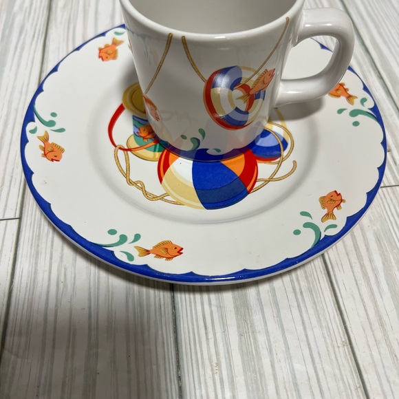 Tiffany & Co. Seashore mug & Plate Set - Picture 6 of 9